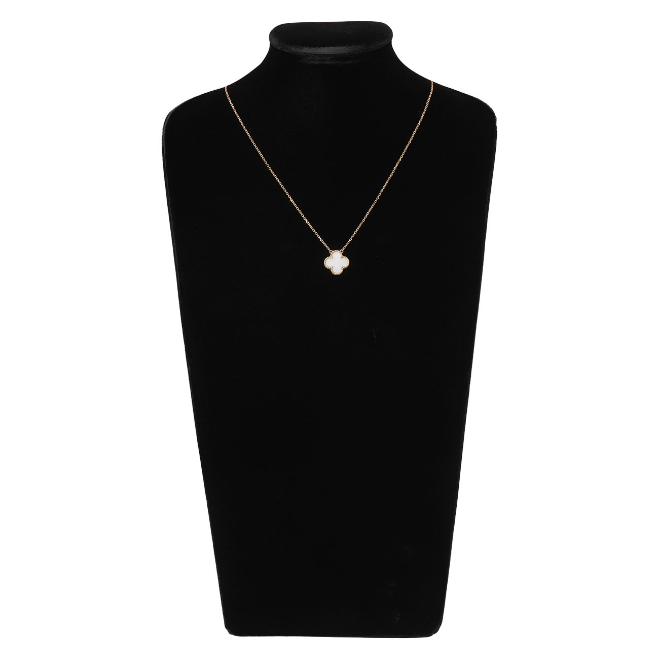 VAN CLEEF & ARPELS(USED)반클리프 빈티지 알함브라 네크리스 자개